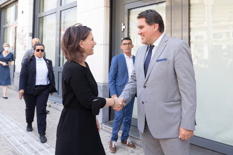 Χώρος Ιστορικής Μνήμης Κοραή 4 - Annalena Baerbock 1