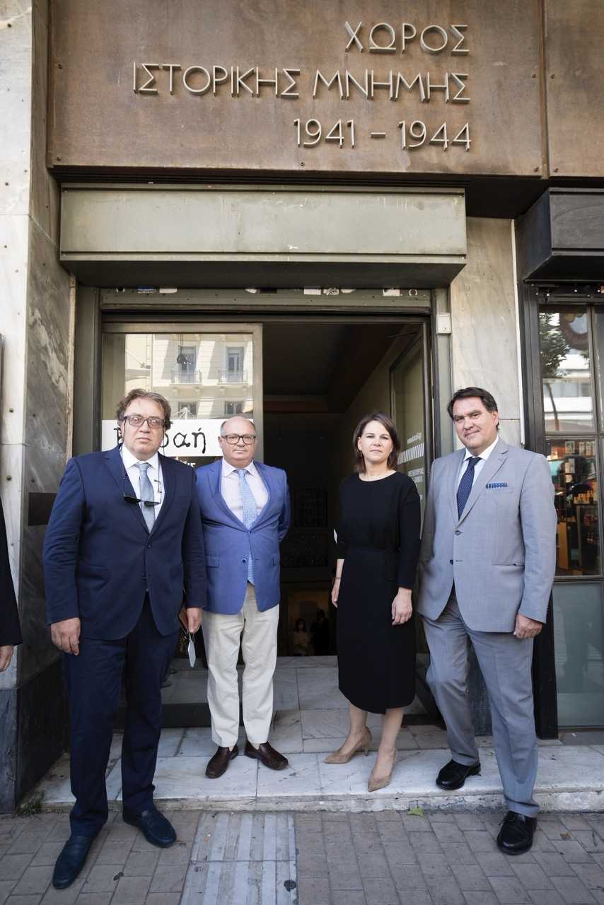 Χώρος Ιστορικής Μνήμης Κοραή 4 - Annalena Baerbock 2